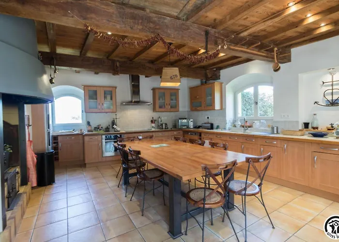 La Grande Ferme Casa de Férias Ponlat-Taillebourg